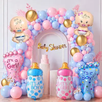 Baby shower balloon decoration Mumbai